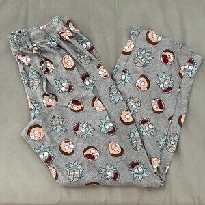 Rick & Morty Gray Lounge/Pajama Pants Adult Swim (medium)